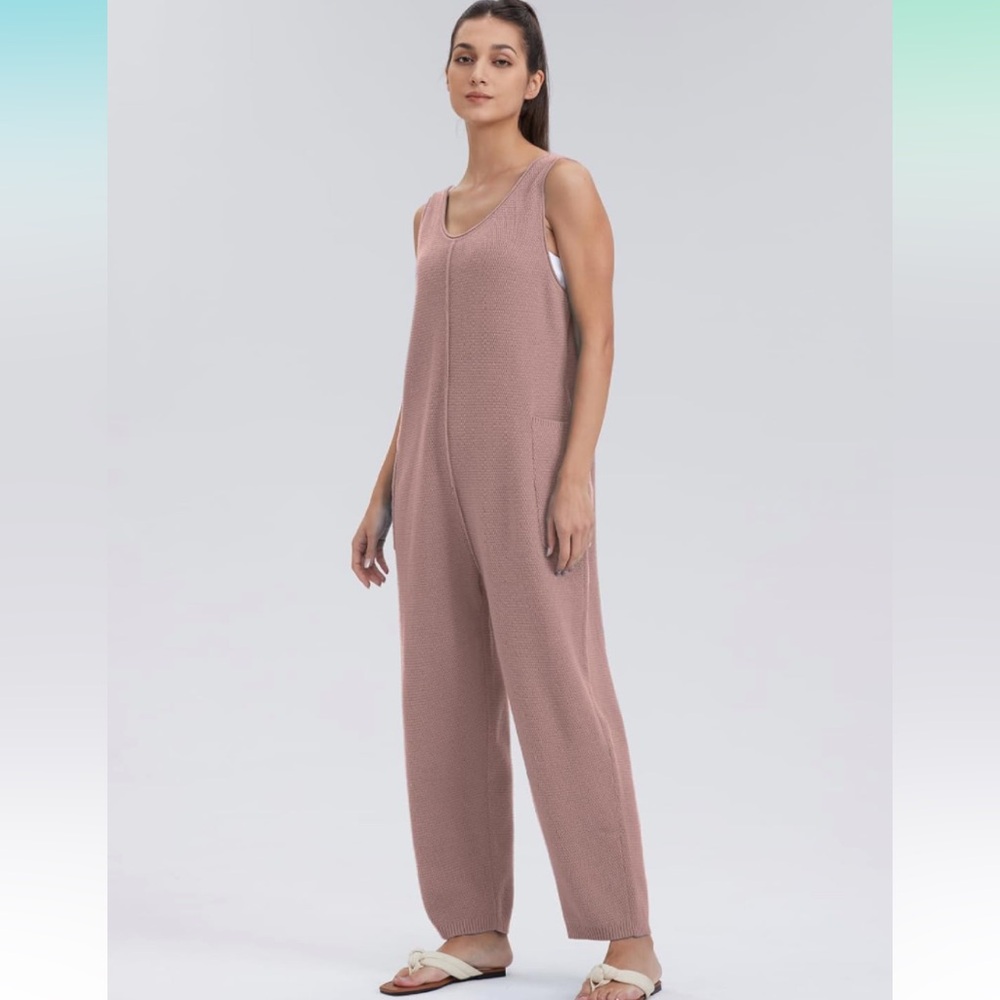 Knit jumpsuit